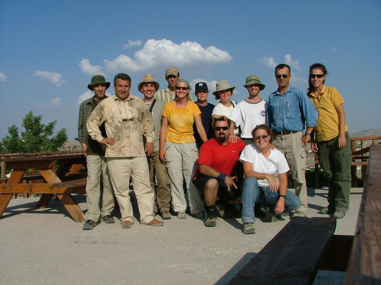 Rock outcrop analysis at Cayirhan during Türkiye Field Camp