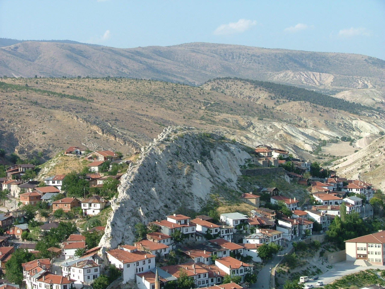 Cayirhan Formation outcrop — Turkey Field Camp geological mapping