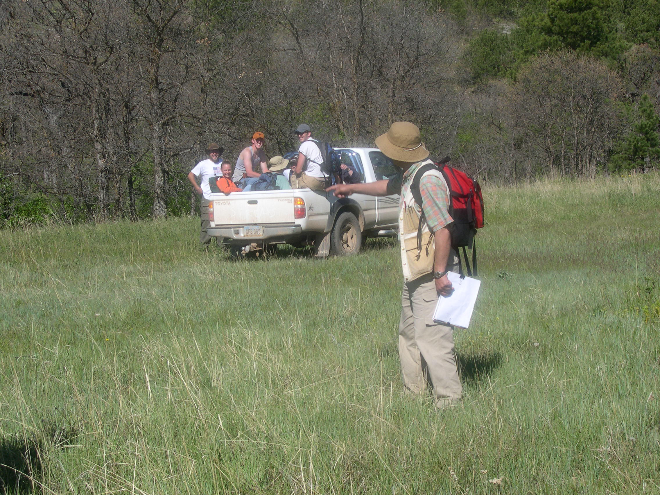Ranch A field station facility during BHNSFS field camp season