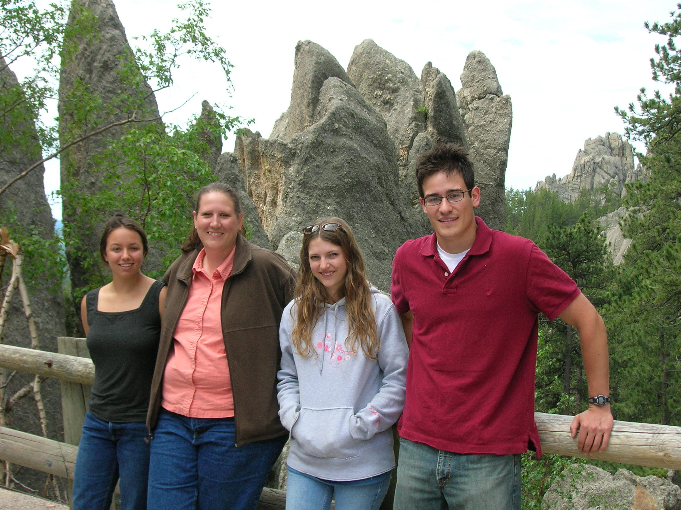 Ranch A geological features in the Black Hills study area