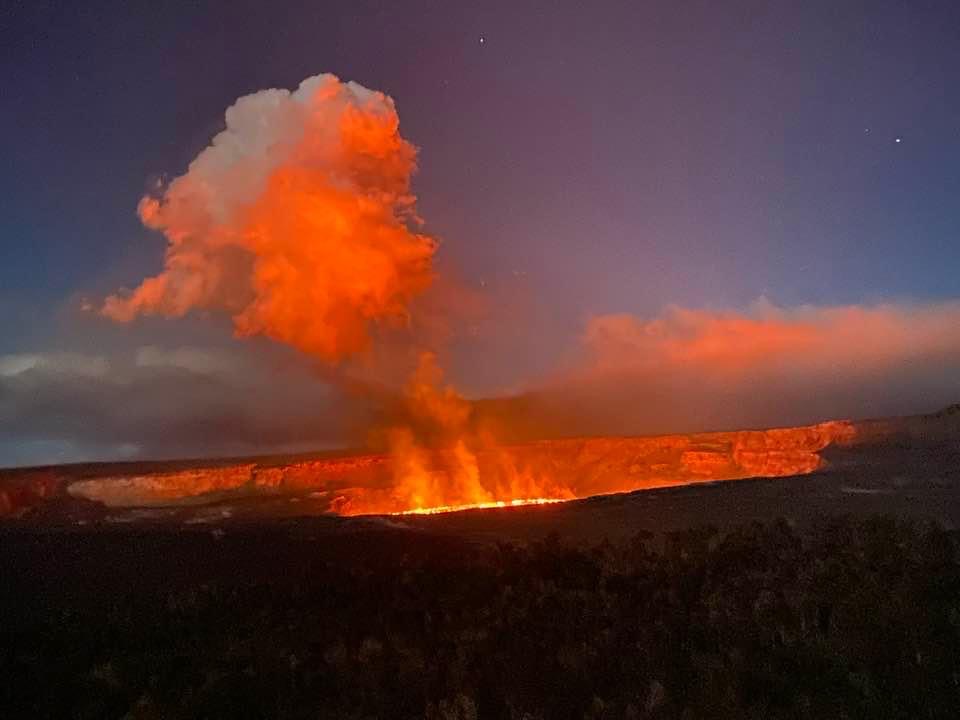 Active volcanic features near Kilauea Military Camp — Hawaii Volcanology Field Camp