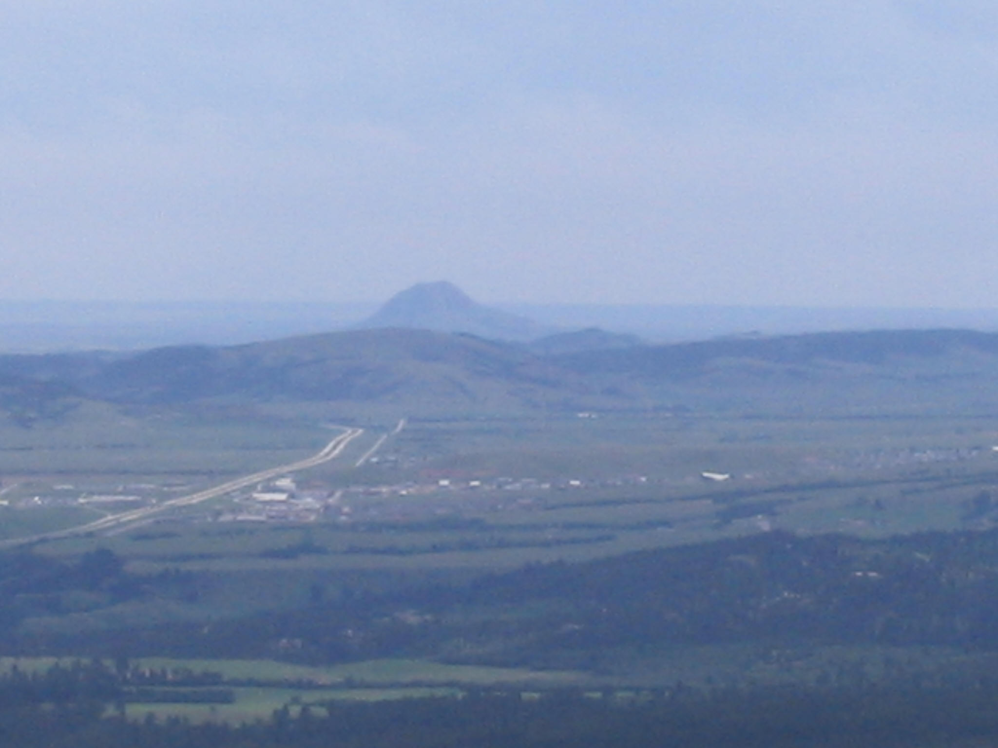 Students working on geologic mapping at the Black Hills field station