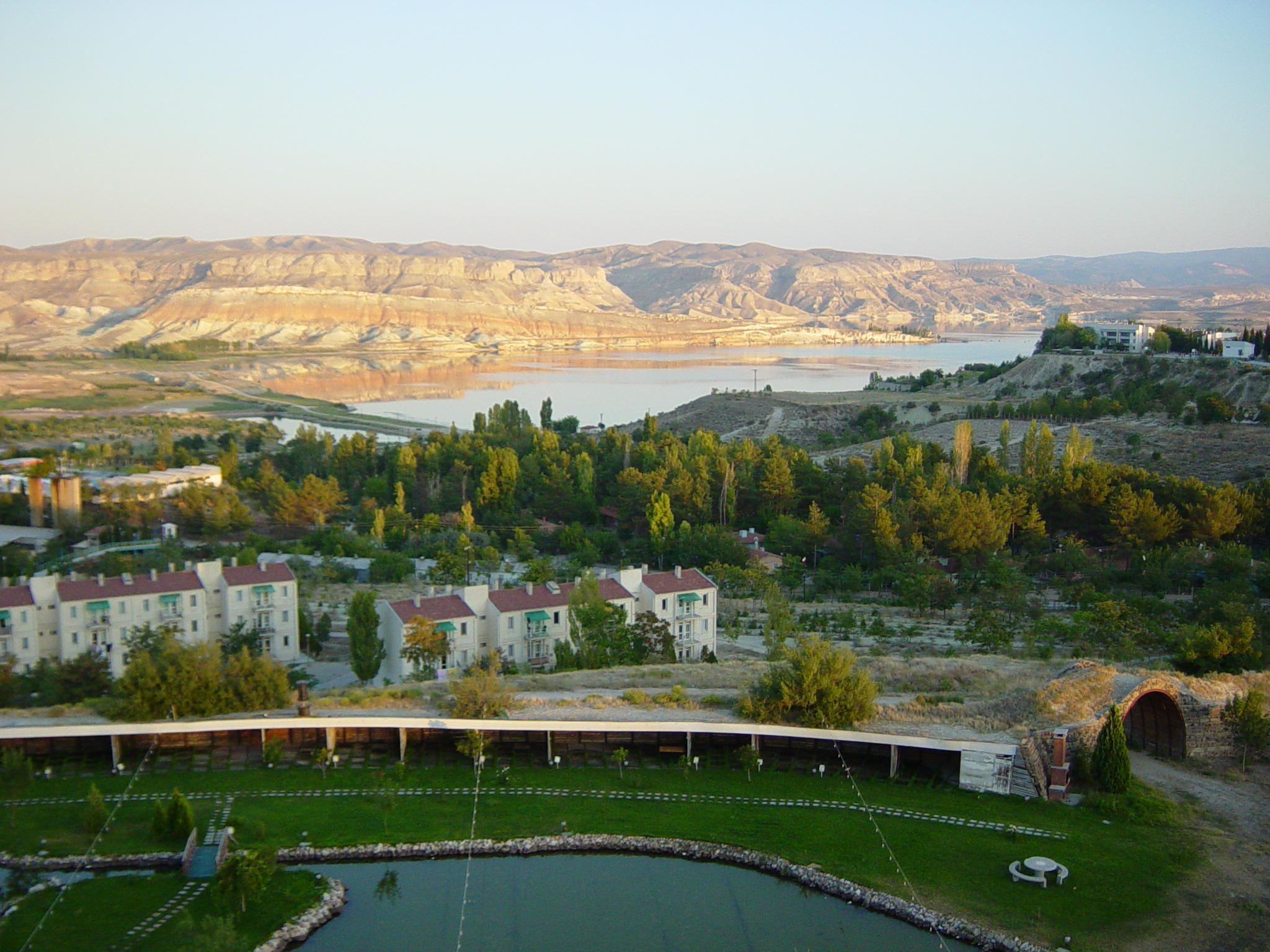Archive image of field camp geological study area